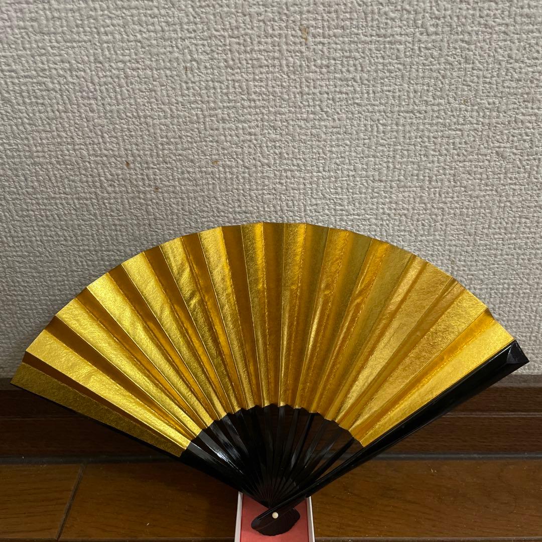舞扇子 金色と銀色 裏面色 - メルカリ
