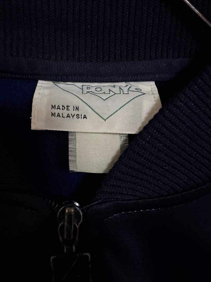 PONY ジャージ ネイビー/レッド/ホワイト M-L相当 - メルカリ