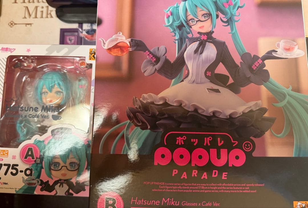 初音ミク　グッスマくじ A賞、B賞まとめ売り 中古】(本体A/箱B)グッスマくじ 初音ミク 2025 Autumn B賞 POP UP