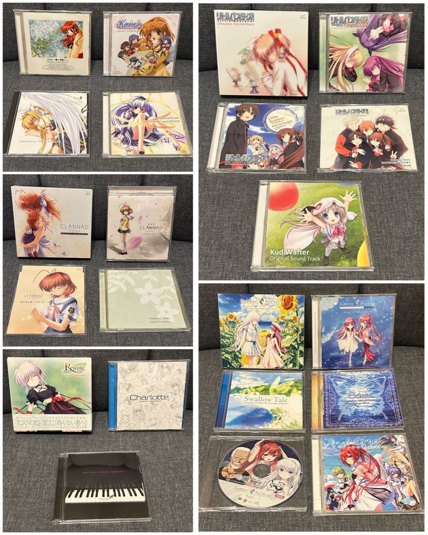 key作品 サントラCD 22枚セット [Tactics作品含む]