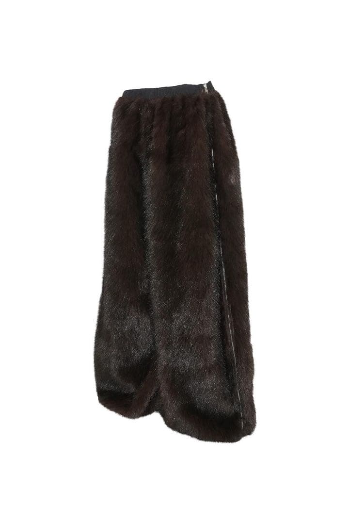 theredthread S flip fur pants br×bk THEREDTHREAD / ザレッドスレッド】S flip fur pants
