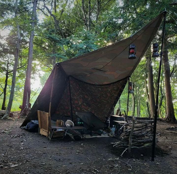 軍幕屋】ノルウェー軍幕スペシャルセット☆グリーン、迷彩、初期迷彩