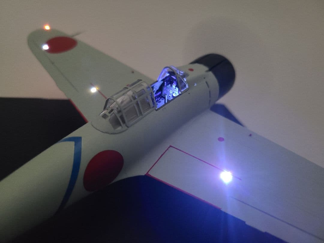 マギウス様専用 零式艦上戦闘機21型 坂井三郎乗機 リアルモーター