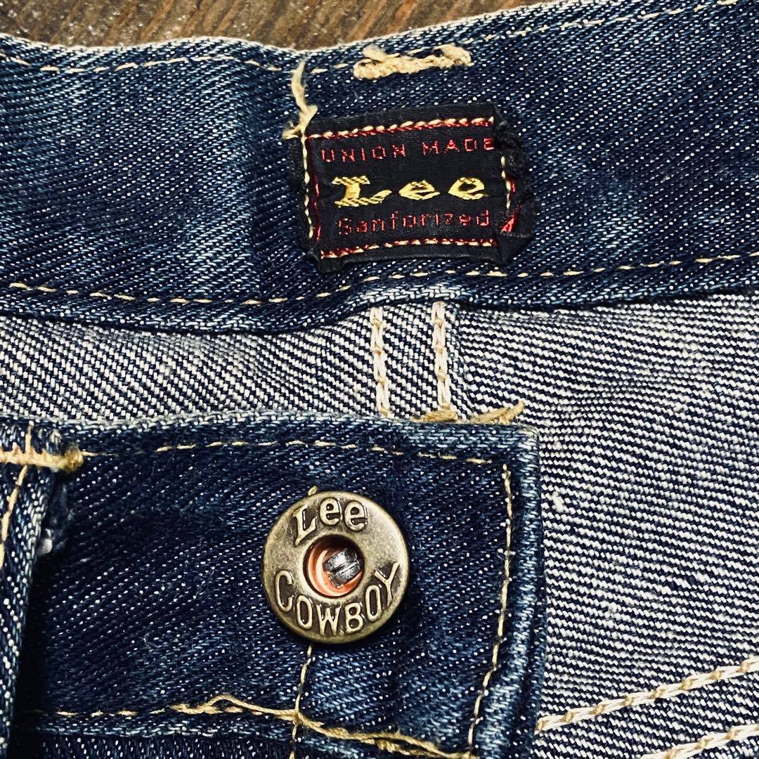 Leeリー101BcowboyカウボーイW31センター赤タグUnion made - メルカリ