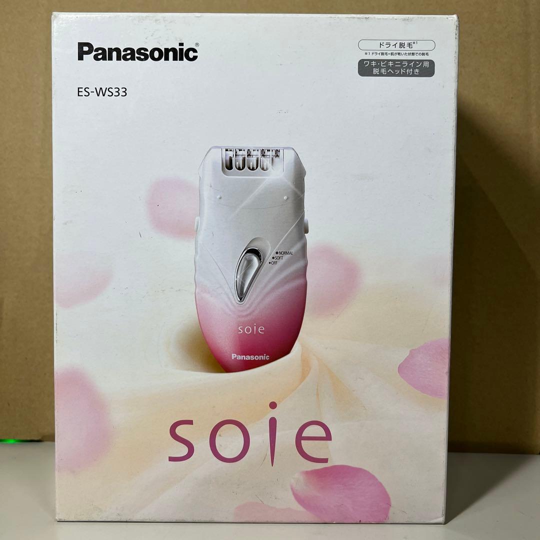G653 新品パナソニック脱毛器 ソイエ ボディ用 ピンク ES-WS33-P Amazon | パナソニック 脱毛器 ソイエ ボディ用 ピンク ES-WS33-P