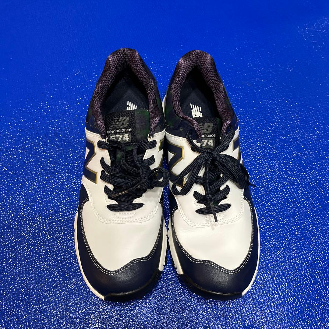 【新品未使用】New Balance 574 ゴルフシューズ 26.5cm