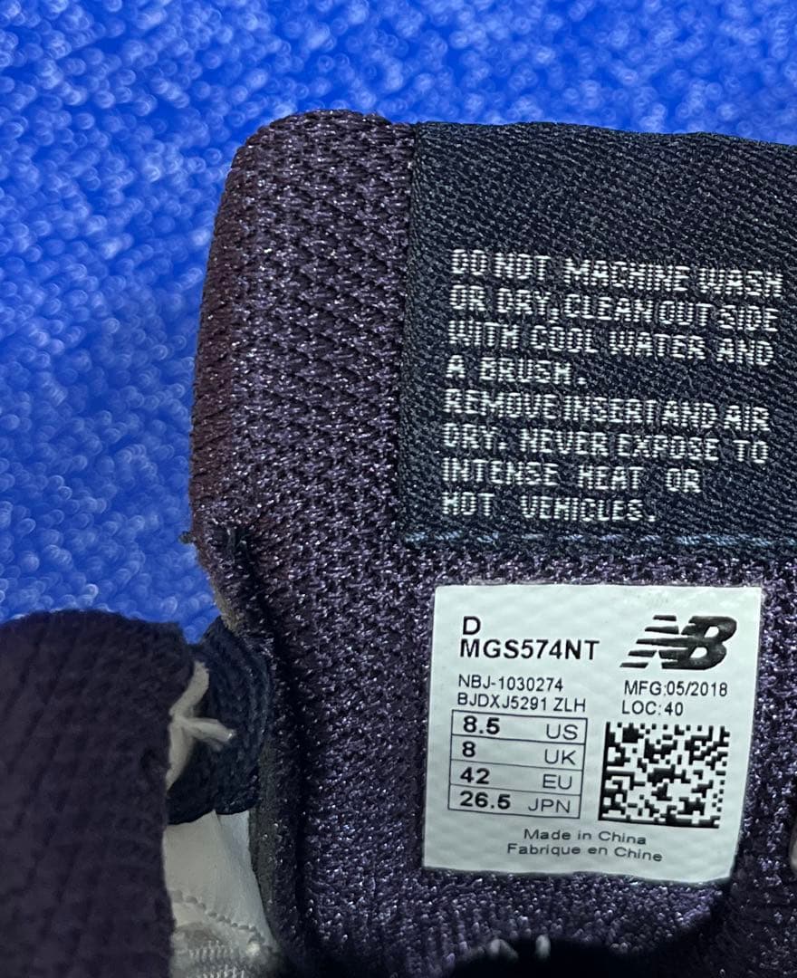 【新品未使用】New Balance 574 ゴルフシューズ 26.5cm