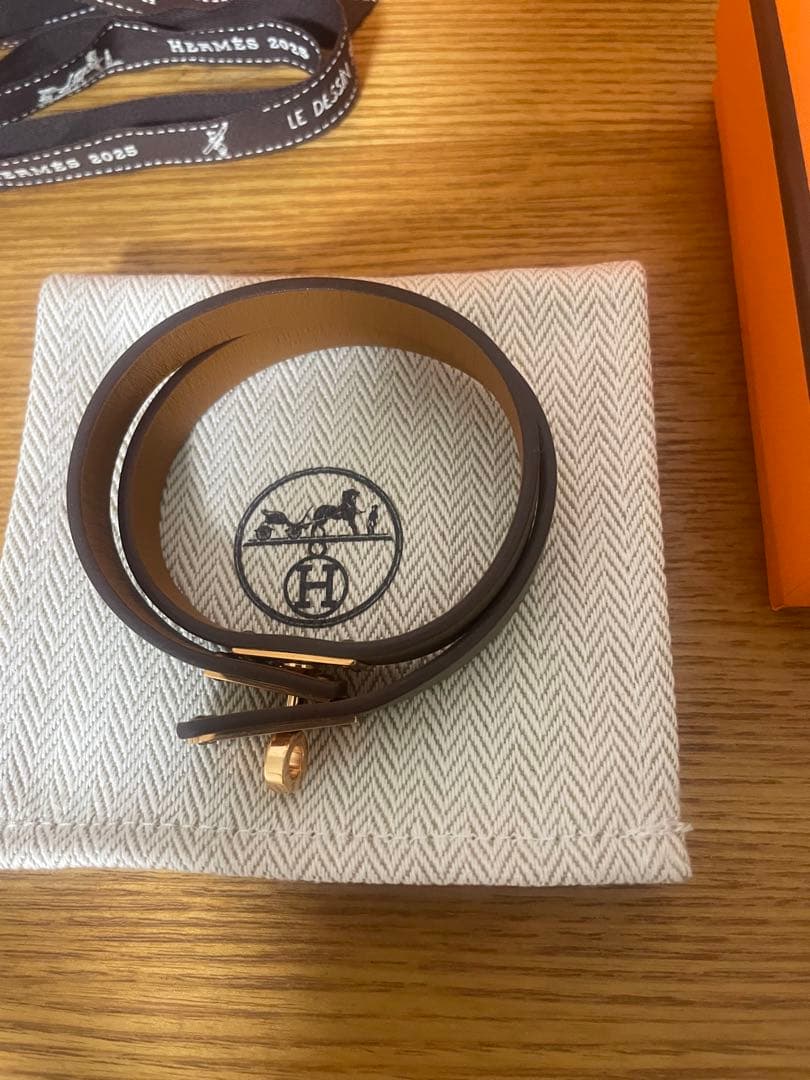 シオさん専用　HERMES (エルメス)レザーブレスレット 《ミニケリー》