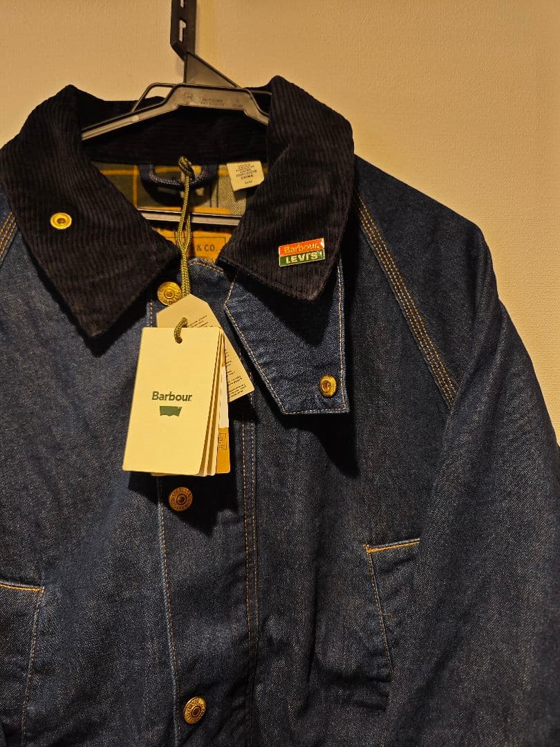 《Barbour × Levi’s》デニム ジャケット オーバーサイズ フィット