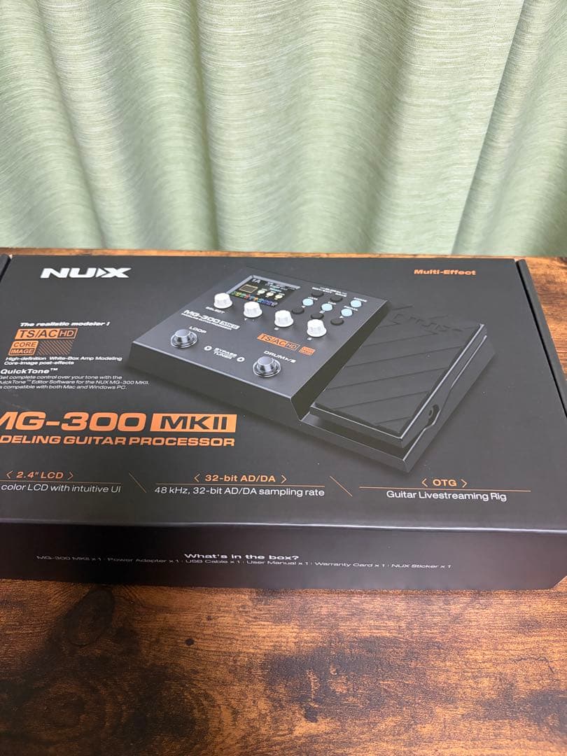 NUX MG-300 MKII ギターエフェクター MG-300 MKII – NUX.US