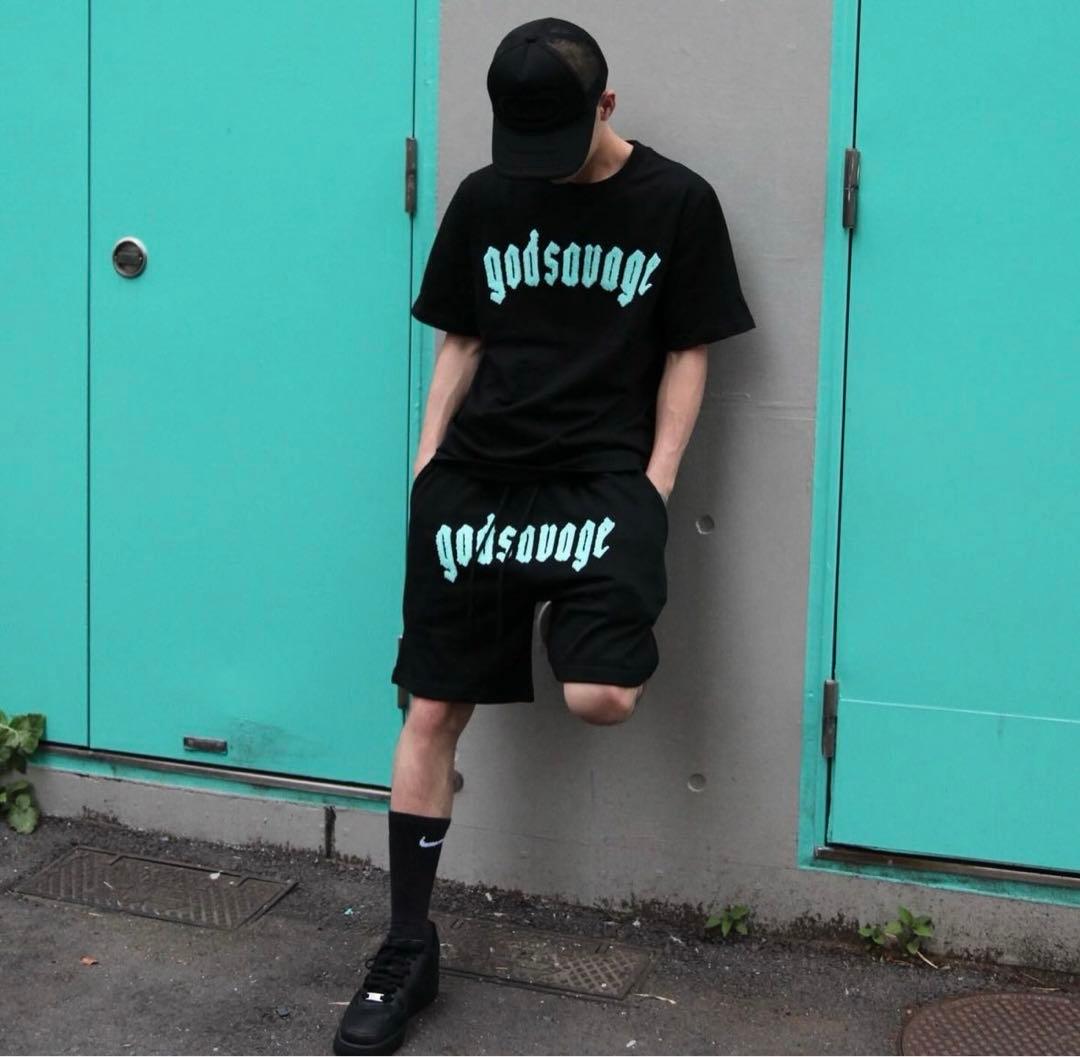 godsavage ゴットサベージ 黒ミント セットアップ uk drll - メルカリ