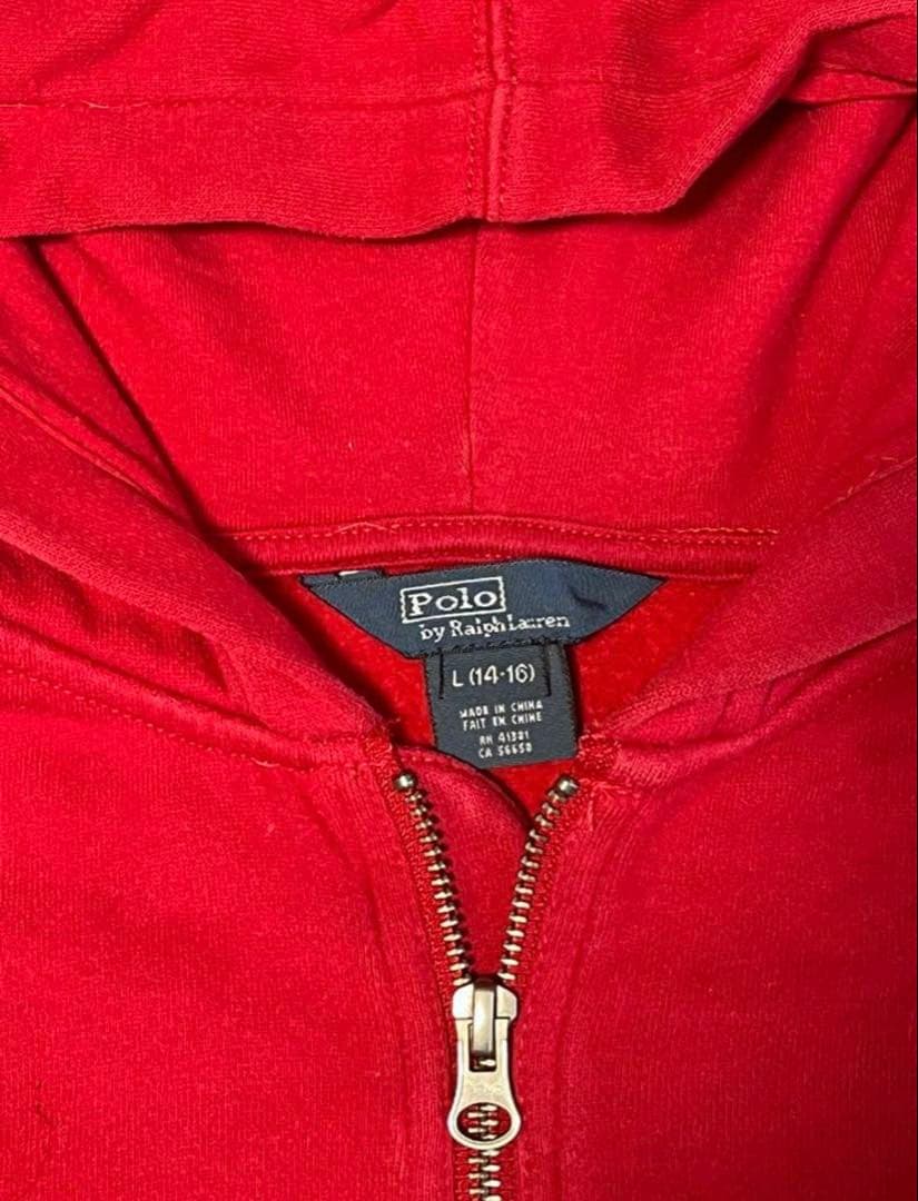 POLO byRALPHLAURENジップパーカーs相当swag drip 短丈 - メルカリ