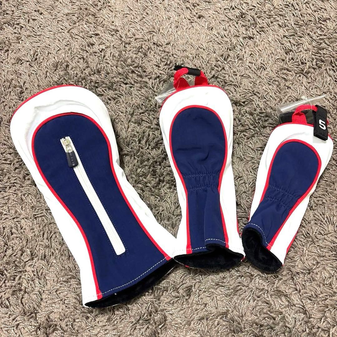 《極美品》BRIDGESTONE ゴルフバッグ オレンジ/　ヘッドカバー付き