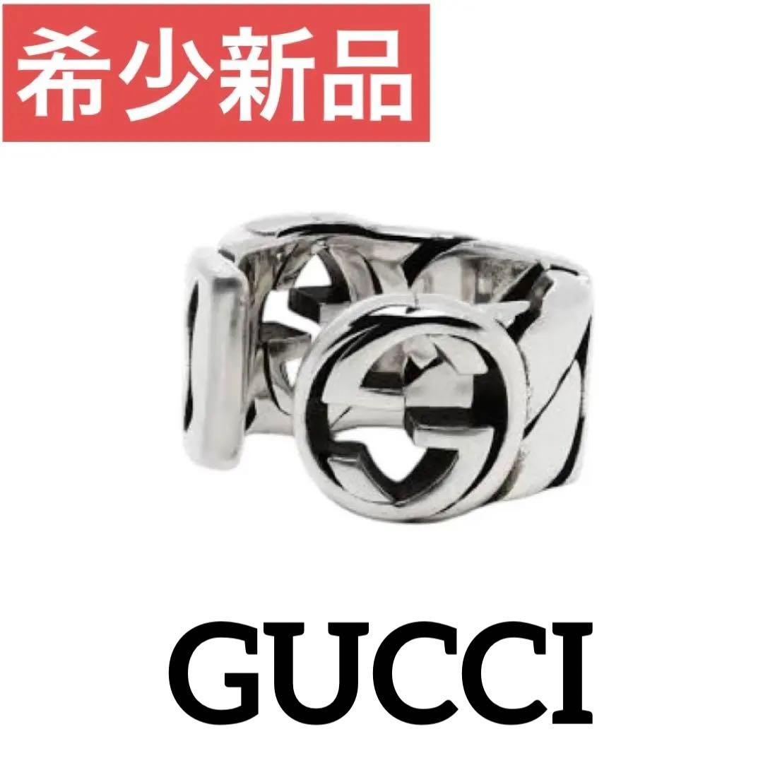 希少新品】GUCCI イヤーカフ スモール インターロッキングG グッチ