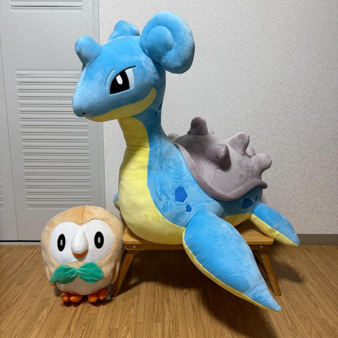 ポケモン ラプラス 【超ビッグサイズ】 ぬいぐるみ - メルカリ