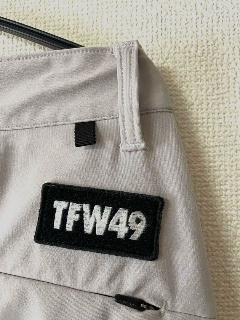 ◇レアモデル◇シルバーロゴ TFW49 ANKLE SLIM PANTS M｜TFW49 - ANKLE