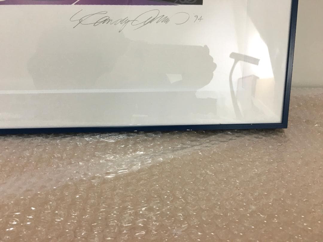 ○アイルトン・セナ ポスター 1994 San Marino GrandPrix - メルカリ