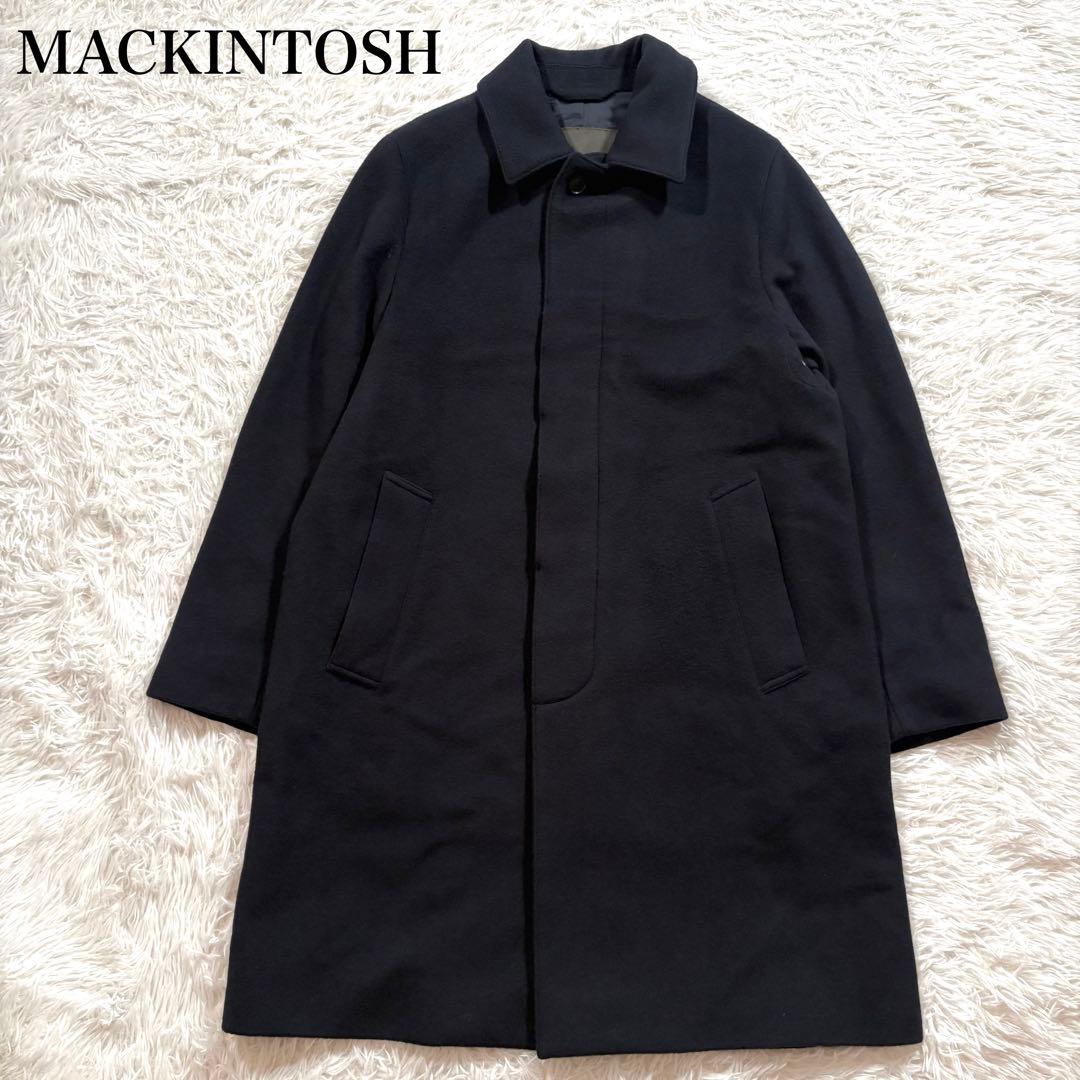 美品✨マッキントッシュ　ロンドン　ウールナイロン ビーバー ステンカラー コート DUNFORD】ウールナイロンビーバーステンカラーコート(コート