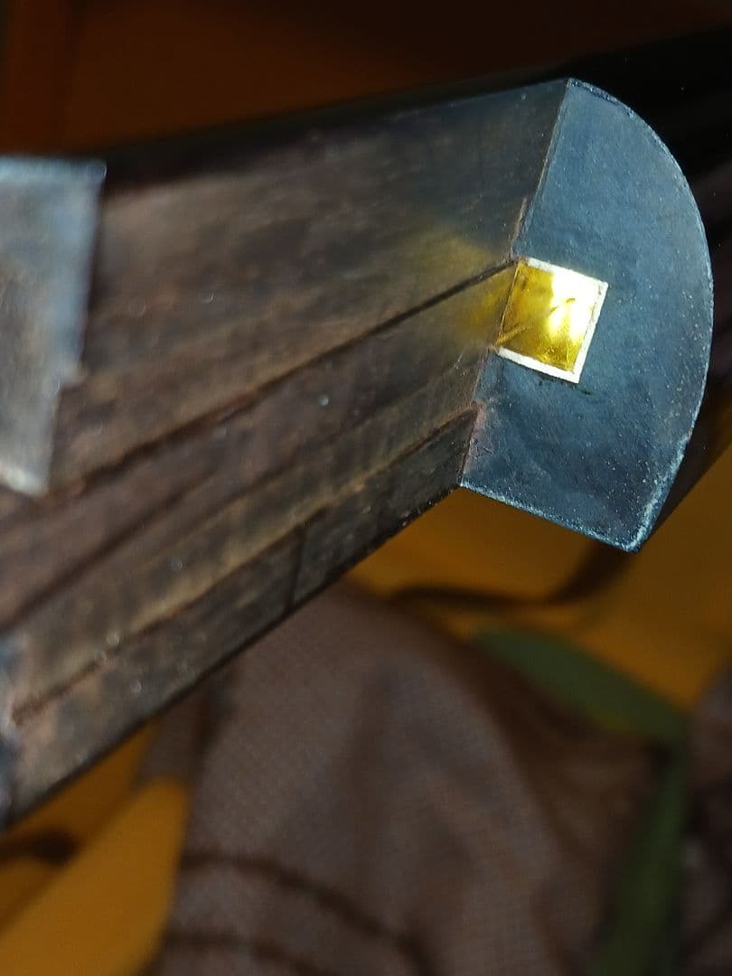 最高級津軽三味線 福林K9刻印 紅木 トチあり 金細 二本溝 購入価格150