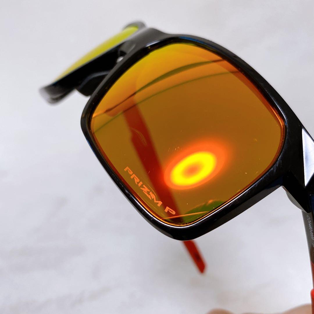 オークリー PORTAL X ポータル 偏光サングラス PRIZM P オレンジ