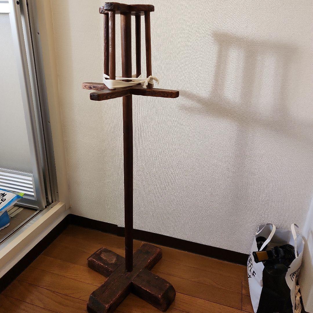 アンティーク糸巻きタワー 日本 古道具糸巻き - アンティーク・古道具・暮らしの雑貨店 京都