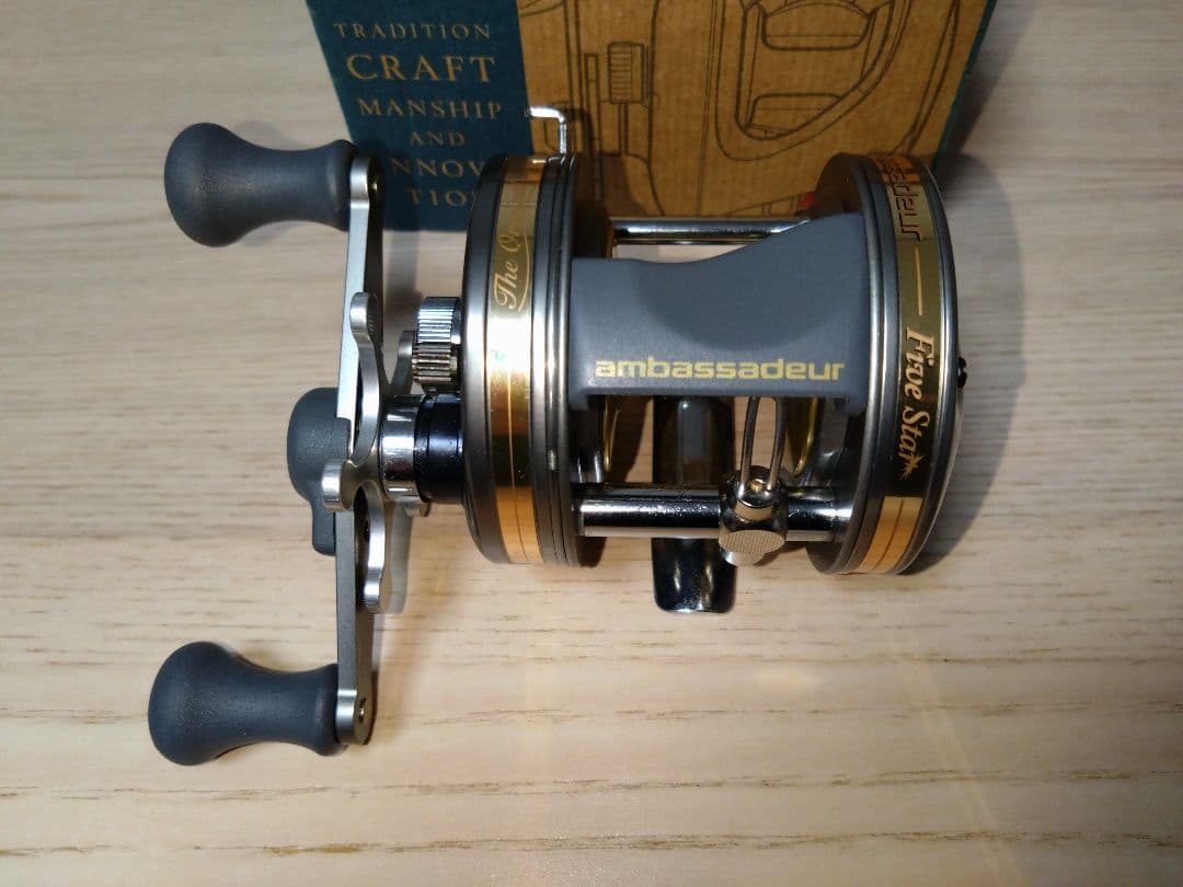 アブガルシア　FIVE　STAR　新品　未使用 希少】Abu Garcia Ambassadeur Five Star アブガルシア アンバサダー