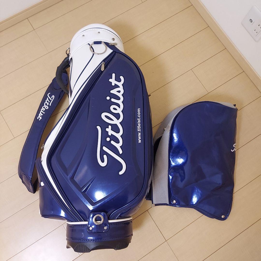 Titleist タイトリスト キャディバッグ ネイビー/ホワイト - メルカリ