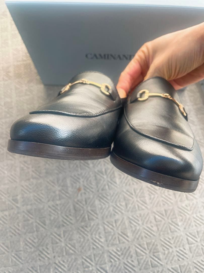 カミナンド ローファー カミナンド PLAIN LOAFERS プレーン ローファー