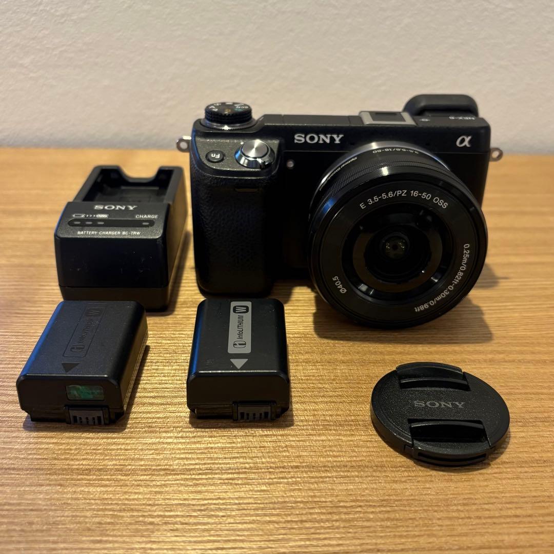 【極美品】ソニーミラーレス SONY NEX-6 ズームレンズキット 充電器 Amazon | SONY ミラーレス一眼カメラ α NEX-6ズームレンズキット