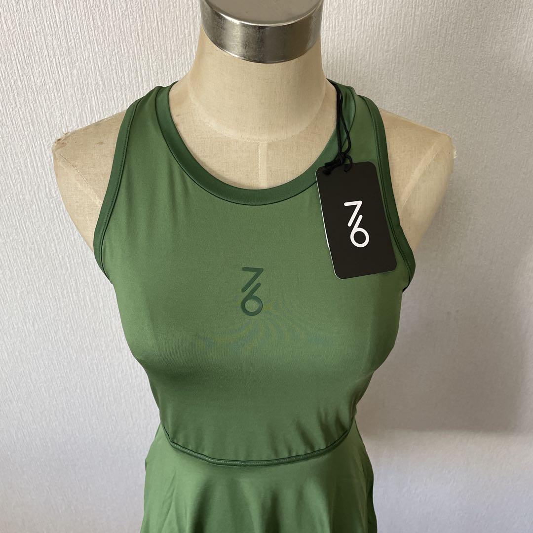 日本初上陸 セブンシックス テニスウェア ワンピース グリーン