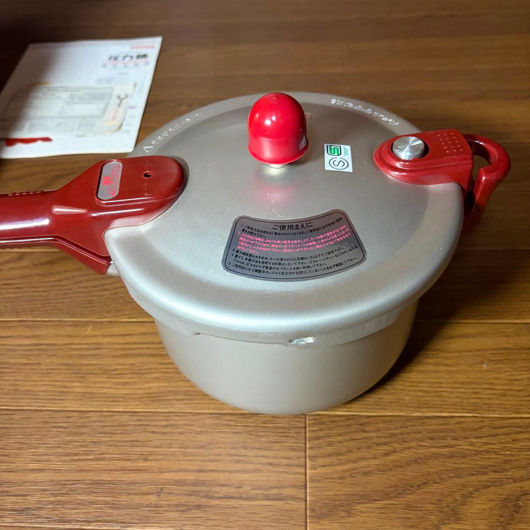未使用品✨理研 圧力鍋 片手鍋 こなべちゃん RM1-30S 3.0L 送料無料