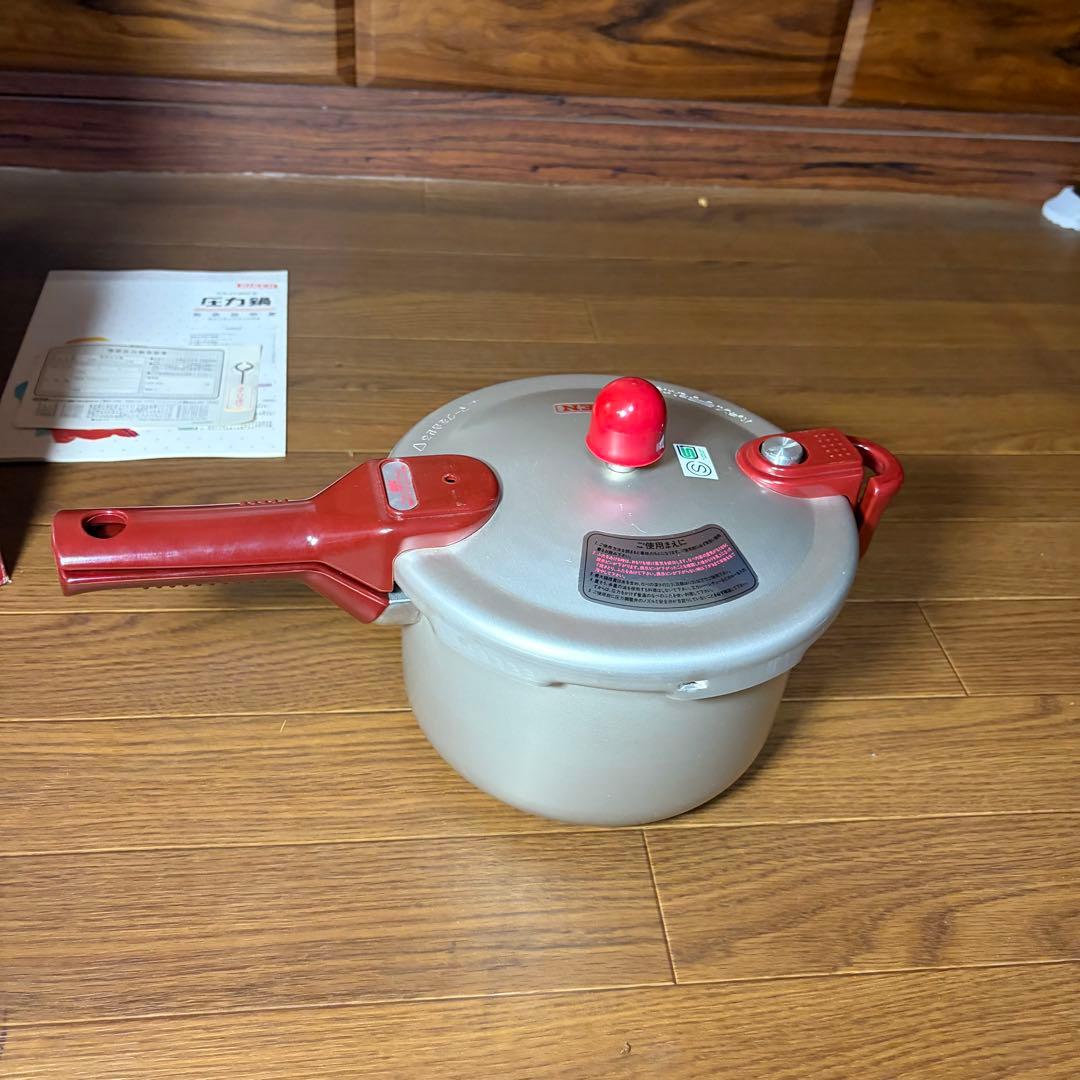 未使用品✨理研 圧力鍋 片手鍋 こなべちゃん RM1-30S 3.0L 送料無料