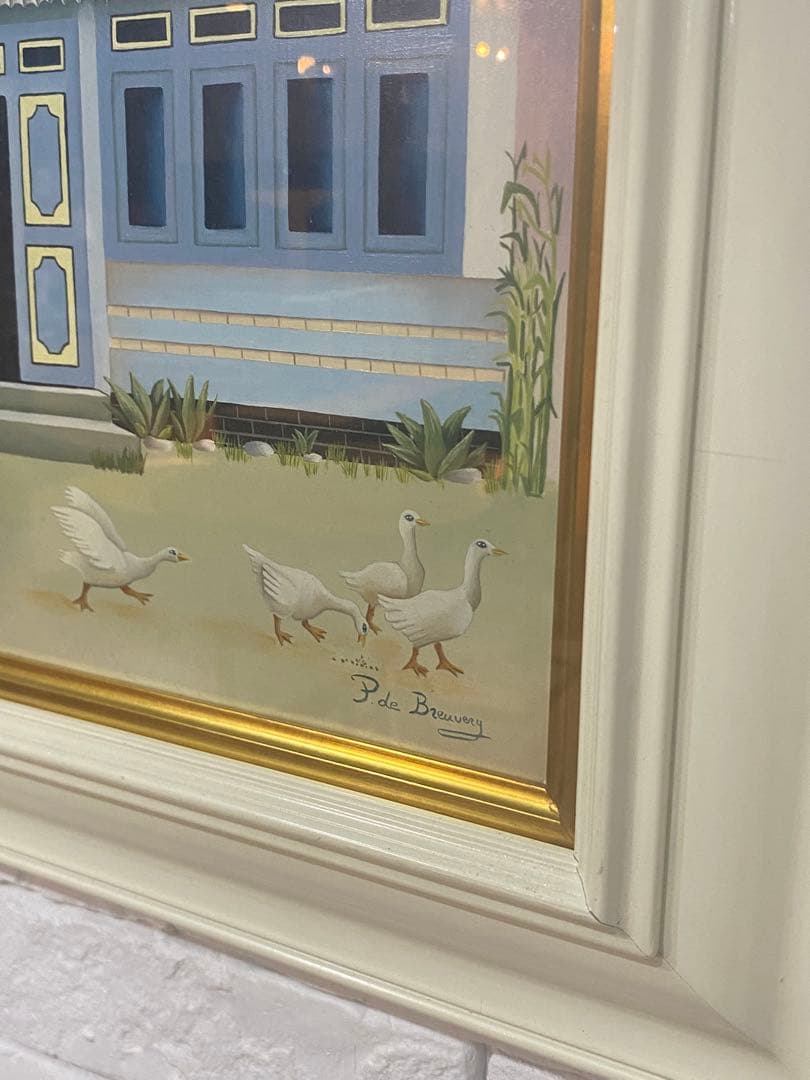 ⭐️全国送料無料】油絵 キャンディー売り6号 絵画 アンティーク 輸入