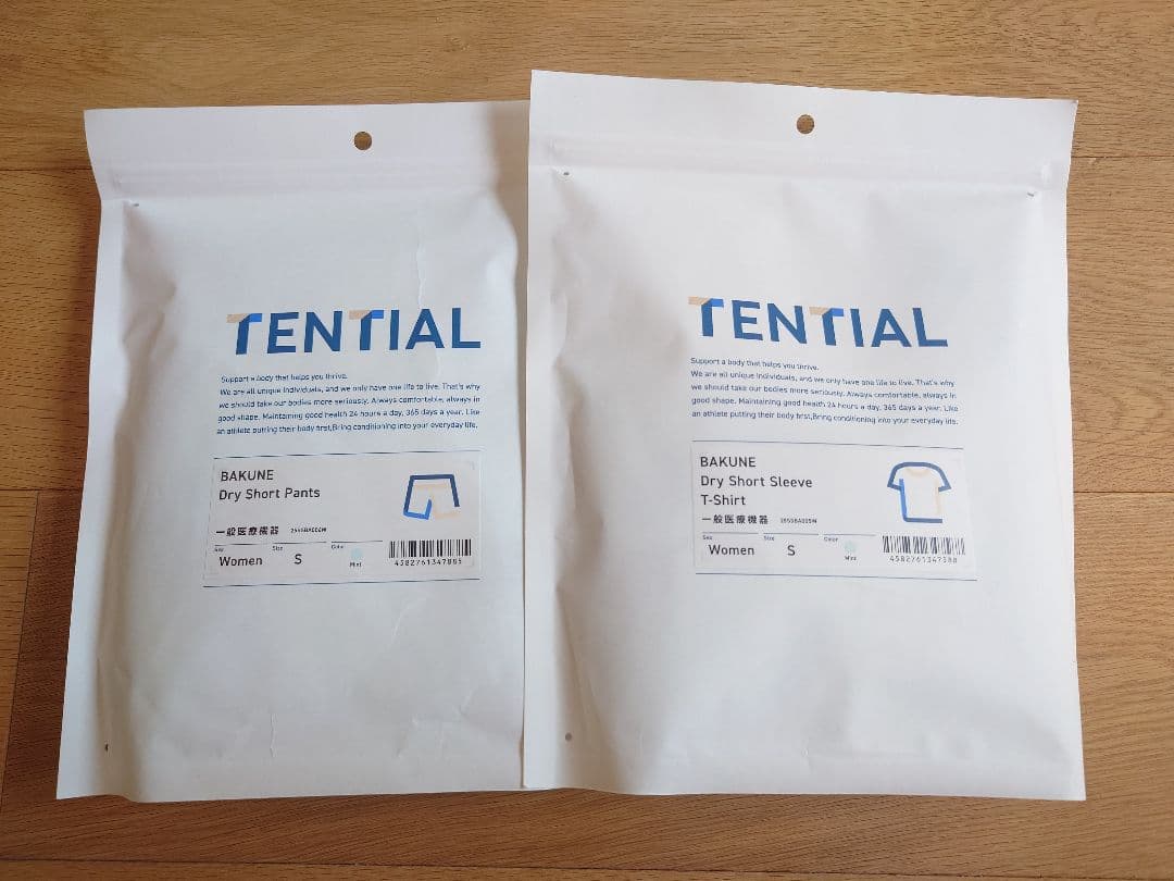 新品未使用 BAKUNE Women's 上下 半袖 ハーフパンツ S ミント Amazon | [TENTIAL] BAKUNE Dry Women's [ バクネ ] 上下セット(半袖