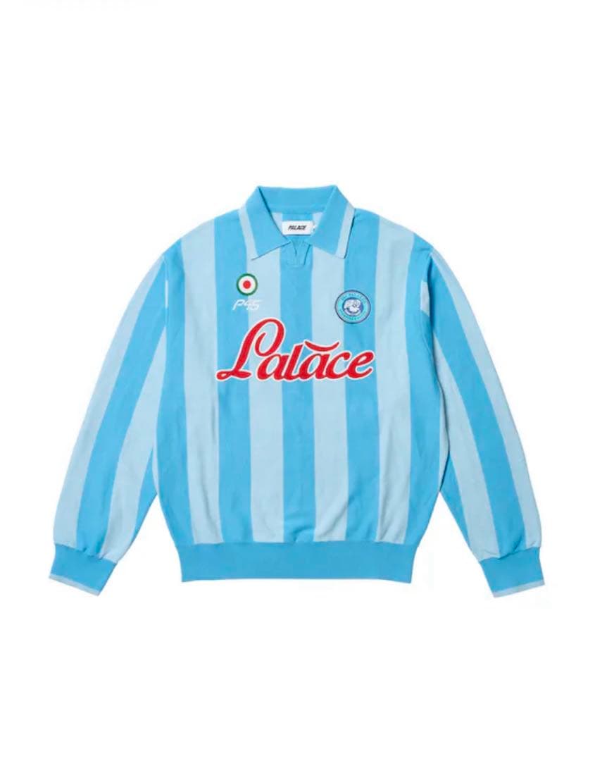 palace skateboards vesuvio knit blue - メルカリ