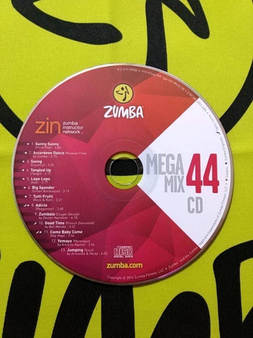 ZUMBA ズンバ MEGAMIX21～MEGAMIX50 CD 30枚セット ZUMBAズンバ