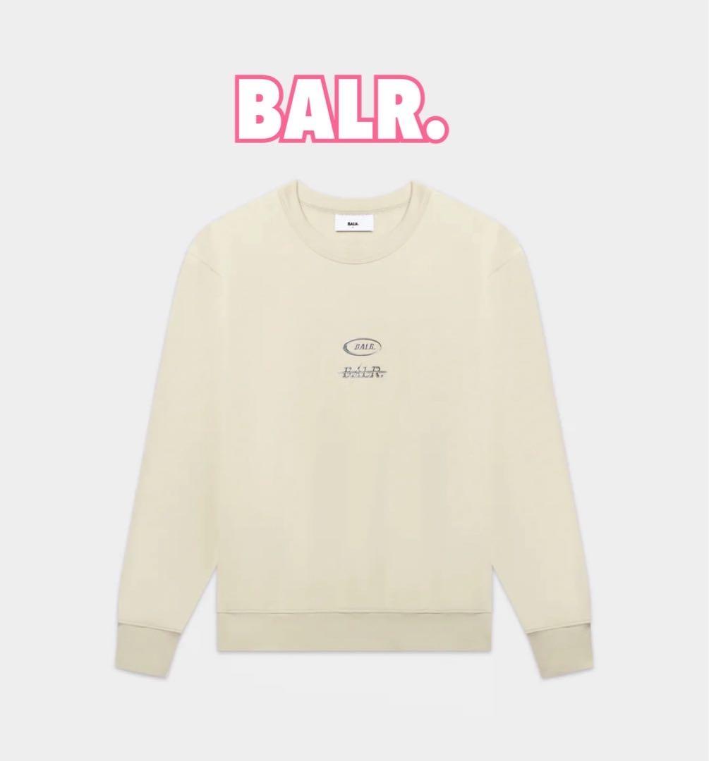 BALR. ボーラー Lサイズ CREWNECK LIGHT BEIGE 楽天市場】BALR. ボーラー トレーナー GAME DAY BOX FIT CREWNECK