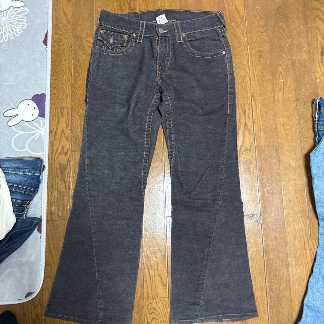 栗まんじゅう様専用TRUE RELIGION デニム コーデュロイ3点セット③