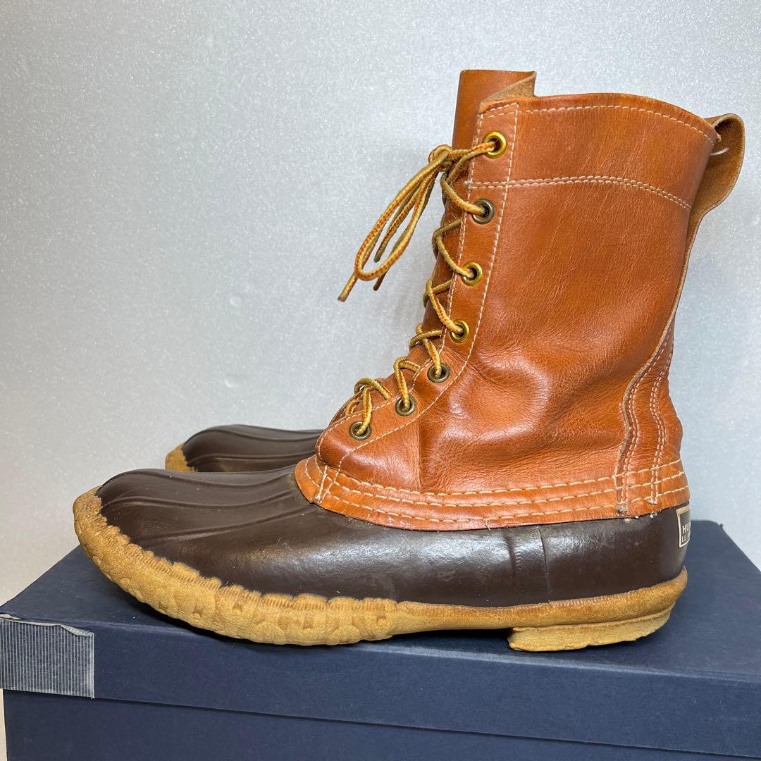 筆記体タグ 70s l.l.bean ビーンブーツ 7ホール
