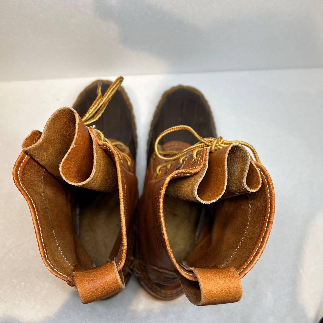 筆記体タグ 70s l.l.bean ビーンブーツ 7ホール