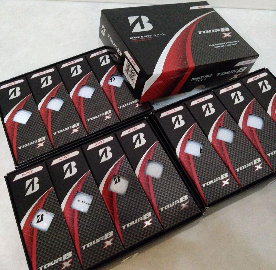 nishi様★ブリヂストン★新品未使用品♪ツアーBX　ホワイト　３ダースセット BRIDGESTONE GOLF TOUR B X 2026年モデル ゴルフボール【3ダースセット