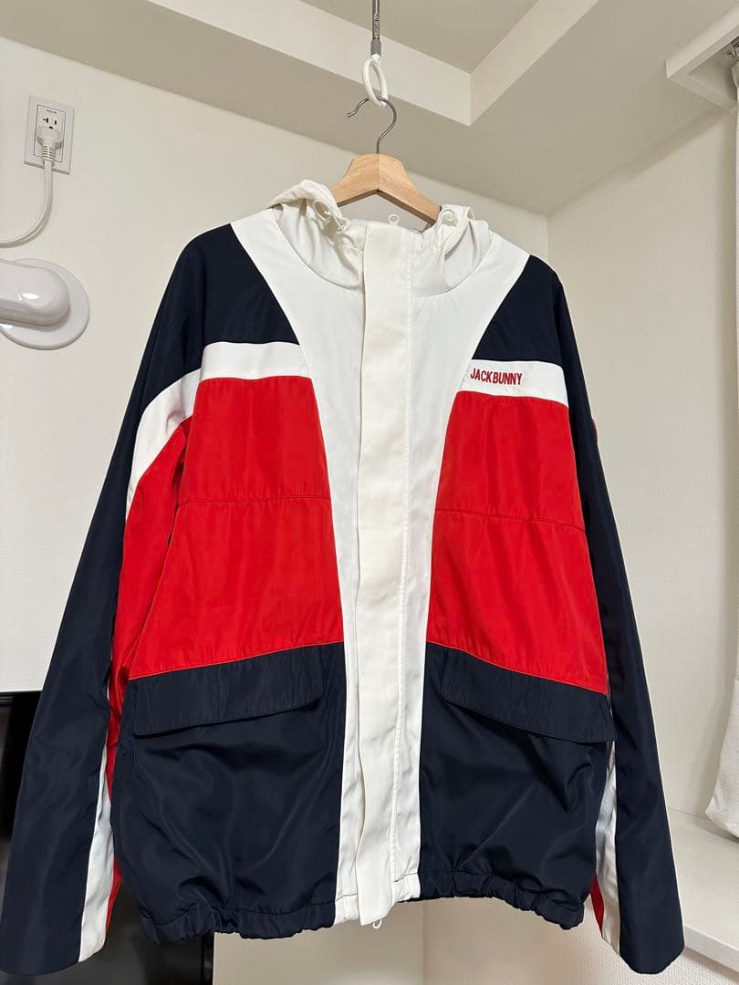 Jack 美品 JACK BUNNY ジャックバニー ナイロンジャケット 赤・白・紺
