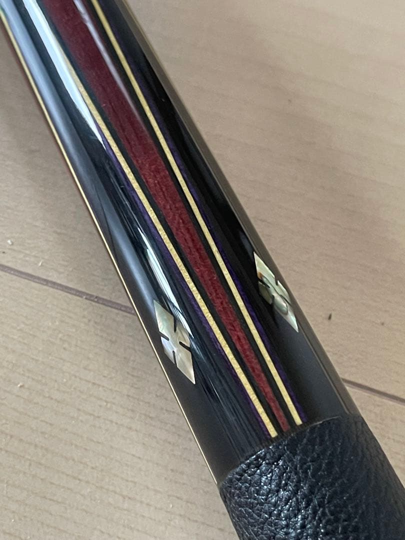 美品 革巻きアダム adam ビリヤードキュー ハギ MEZZ メッズ