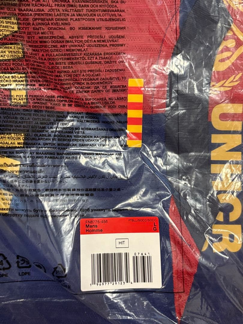 正規品 新品 ヤマル バルセロナ 24/25 オーセンティック L - メルカリ