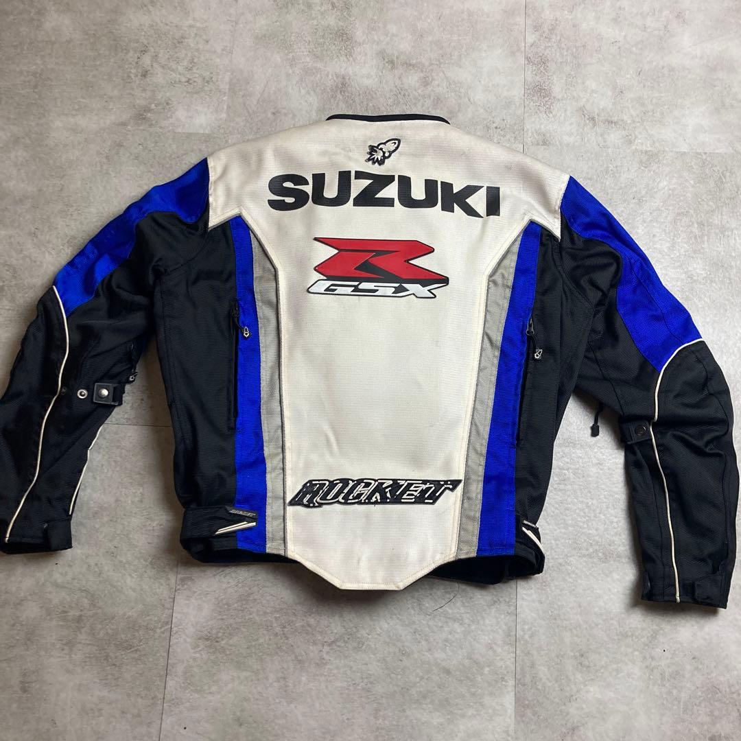 ☆ SUZUKI スズキ ライダースジャケット Lサイズ - メルカリ