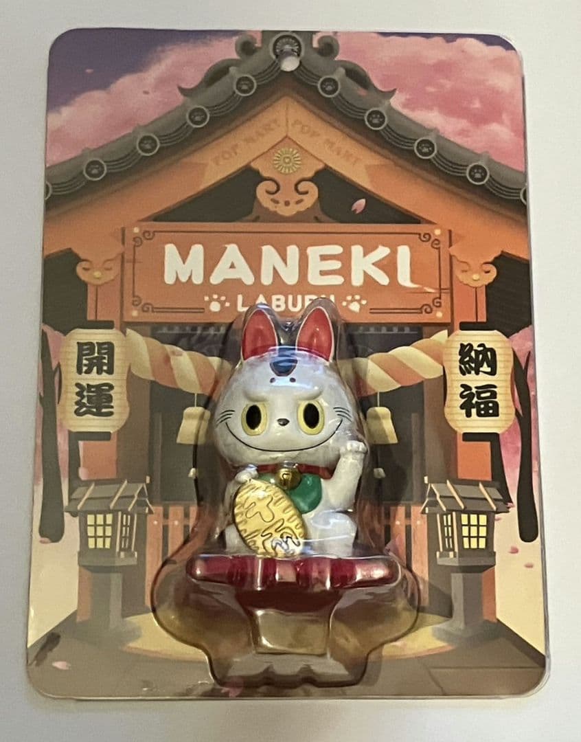 MANEKI LABUBU 招き猫フィギュア 未開封 重要なお知らせ】 LABUBU 招き猫 【日本限定商品】 公式ECにて再入荷の