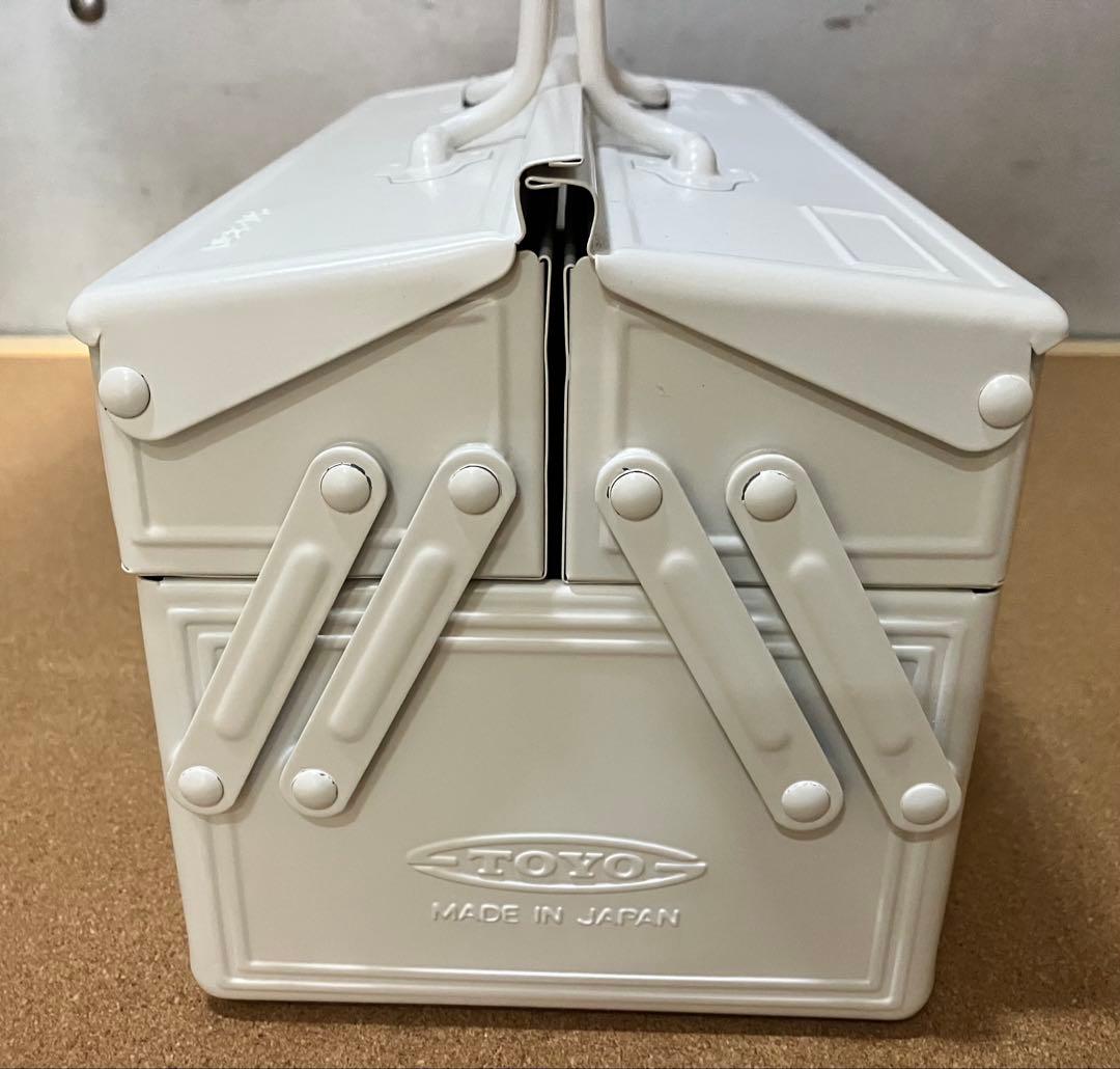 TOYO ST-350 ツールボックス ホワイト系 美品 ほぼ未使用