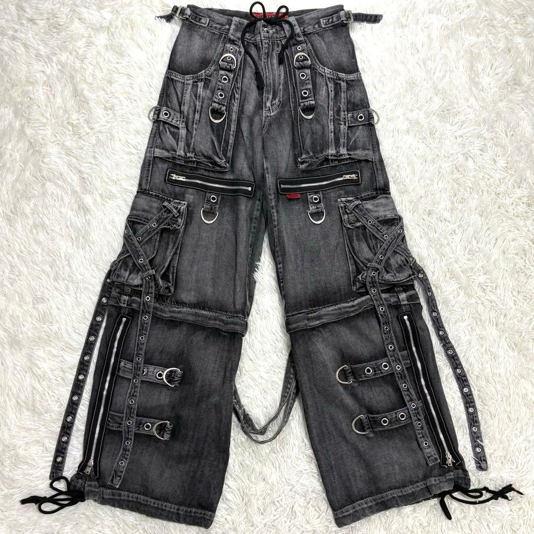 【美品】TRIPP NYC X-STRAP PANT TRIPP NYC - X-STRAP PANT SPLIT DENIM