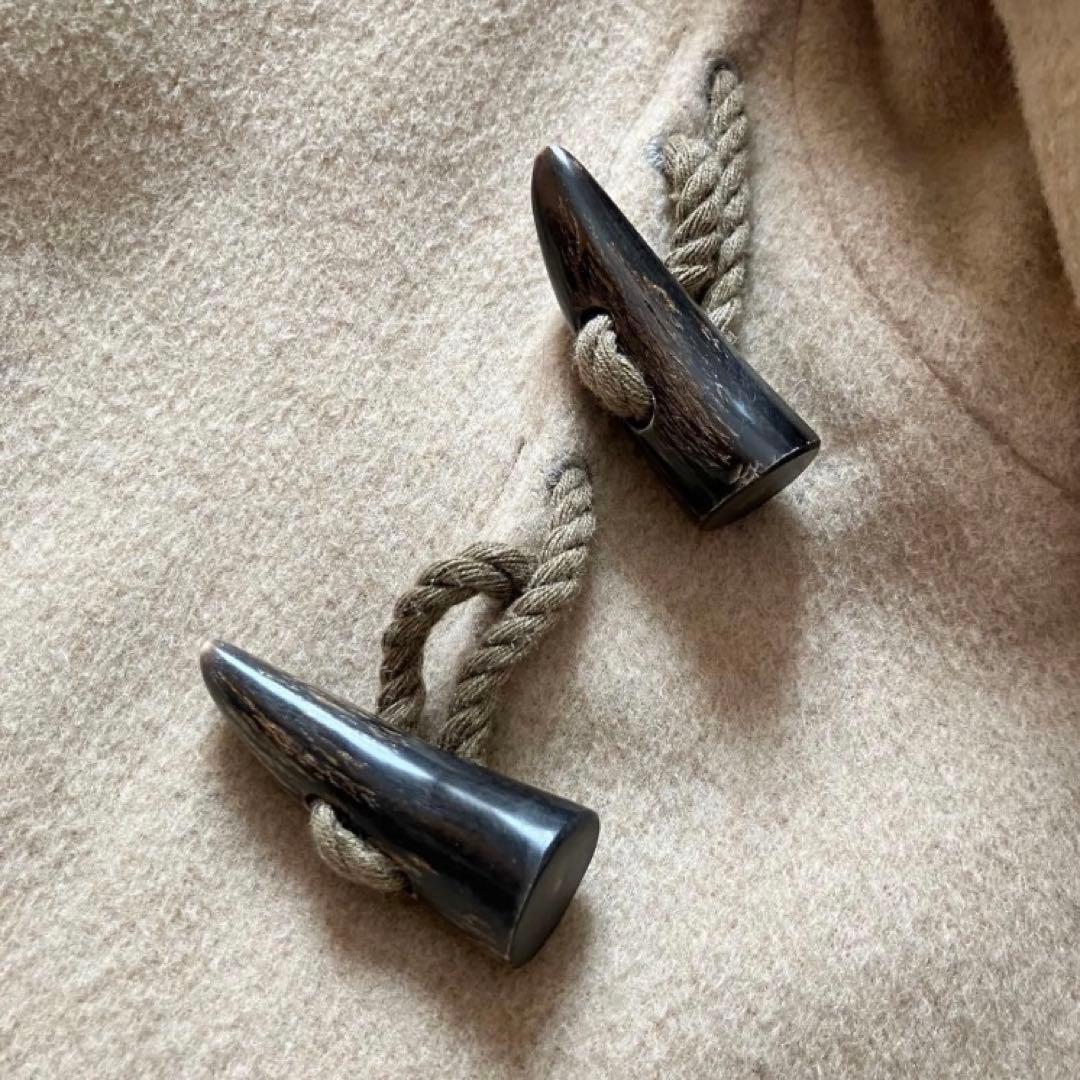 Edwina Horl カシミヤ混 ショートダッフルコート ベージュ