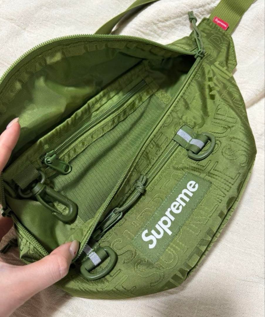 Supreme ボディバッグ オリーブグリーン